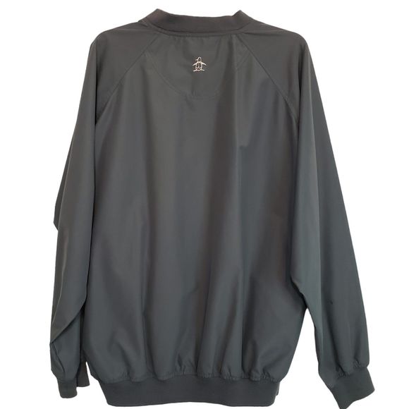 Men's Grand Slam Penguin Long Sleeve V-neck Pullover, Size Medium - Picture 2 of 9